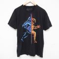 半袖Tシャツ 宇宙服 ブラック L | 古着