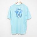 XL★古着 IZOD 半袖 Tシャツ メンズ カジキ 大きいサイズ クルーネック 水色 25jun20 中古