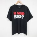BRO 半袖Tシャツ ブラック XL | 古着