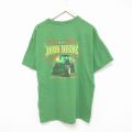 トラクター 半袖Tシャツ グリーン XL | 古着