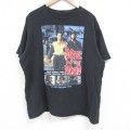 XL★古着 半袖 Tシャツ メンズ 映画 ボーイズンザフッド アイスキューブ クルーネック 黒 ブラック 25jun27 中古