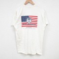 半袖Tシャツ 星条旗 生成り L | 古着
