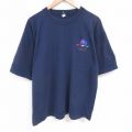 半袖Tシャツ ネイビー XL | 古着