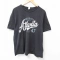 アトランタ 半袖Tシャツ ブラック XL | 古着