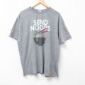 半袖Tシャツ ヌードル グレー XL | 古着