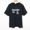 フルーツオブザルーム 半袖Tシャツ thumbs ブラック XL | 古着