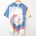 半袖Tシャツ タイダイ ネイビー XL | 古着