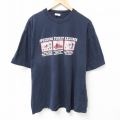 スピード違反 半袖Tシャツ ネイビー XL | 古着