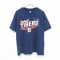 デトロイトタイガース 半袖Tシャツ ネイビー XL | 古着