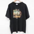 カーニバルクルーズ 半袖Tシャツ ブラック XL | 古着