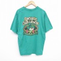 半袖Tシャツ ドラゴン グリーン XL | 古着