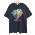 HANDS UP 半袖Tシャツ ブラック XL | 古着