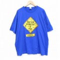 半袖Tシャツ バージニア ブルー XL | 古着