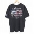 半袖Tシャツ 鳥 ブラック XL | 古着