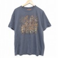 リアルツリー 半袖Tシャツ グレー XL | 古着