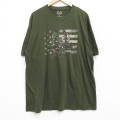 リアルツリー 半袖Tシャツ グリーン XL | 古着