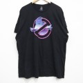 XL★古着 半袖 Tシャツ メンズ 映画 ゴーストバスターズ コットン クルーネック 黒 ブラック 25jul25 中古