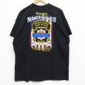 ポリス 半袖Tシャツ ブラック XL | 古着