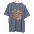 半袖Tシャツ リアルツリー グレー XL | 古着