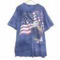 半袖Tシャツ ダイダイ ネイビー XL | 古着