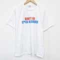 XL★古着 ヘインズ Hanes 半袖 Tシャツ メンズ サメ コットン クルーネック 白 ホワイト 25jul29 中古