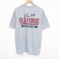XL★古着 MVスポーツ 半袖 Tシャツ メンズ OLD クルーネック グレー 霜降り 25aug02 中古