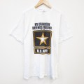 USアーミー 半袖Tシャツ ミリタリー ホワイト XL | 古着
