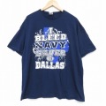 ダラス 半袖Tシャツ ネイビー XL | 古着