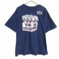 ニューイングランド 半袖Tシャツ ネイビー XL | 古着