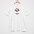 XL★古着 ヘインズ Hanes 半袖 Tシャツ メンズ OUT コットン クルーネック 白 ホワイト 25aug21 中古
