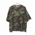STEALTH 半袖Tシャツ 迷彩 グリーン XL | 古着