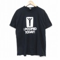 半袖Tシャツ TODAY ブラック XL | 古着