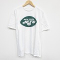 NFL ニューヨークジェッツ 半袖Tシャツ アメフト ホワイト XL | 古着