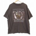 半袖Tシャツ シカ ブラウン XL | 古着