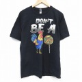 半袖Tシャツ ニワトリ ブラック XL | 古着