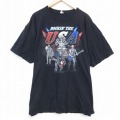 フルーツオブザルーム 半袖Tシャツ ロッキンザUSA ブラック XL | 古着