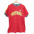 ポルトガル代表 半袖Tシャツ レッド XL | 古着