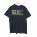 NFL ニューイングランドペイトリオッツ 半袖Tシャツ アメフト ブラック XL | 古着