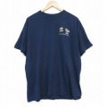 半袖Tシャツ ケロッグプリント ネイビー XL | 古着