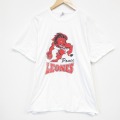 半袖Tシャツ LEONESプリント ホワイト XL | 古着