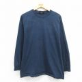 00s 長袖Tシャツ ネイビー L | 古着