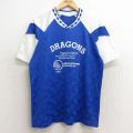 90s 半袖Tシャツ DRAGONS 11 ブルー L | 古着