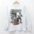 フルーツオブザルーム 90s 長袖Tシャツ PURDUE グレー S | 古着