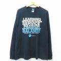 00s 長袖Tシャツ サービス ブラック XL | 古着