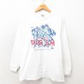 90s 長袖Tシャツ バレーボール ホワイト L | 古着