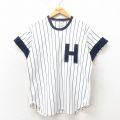 70s 半袖Tシャツ ホワイトストライプ L | 古着