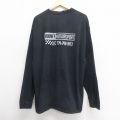 00s 長袖Tシャツ モータースポーツ ブラック XL | 古着
