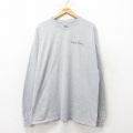 00s 長袖Tシャツ Tully グレー霜降り XL | 古着
