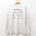 00s 長袖Tシャツ 山 グレー L | 古着