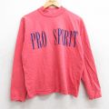 PRO SPIRIT 90s 長袖Tシャツ ピンク L | 古着